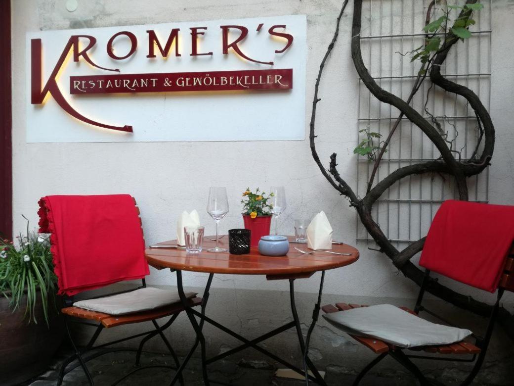 Altstadtwohnung Kromers & Restaurant Erfurt Kültér fotó